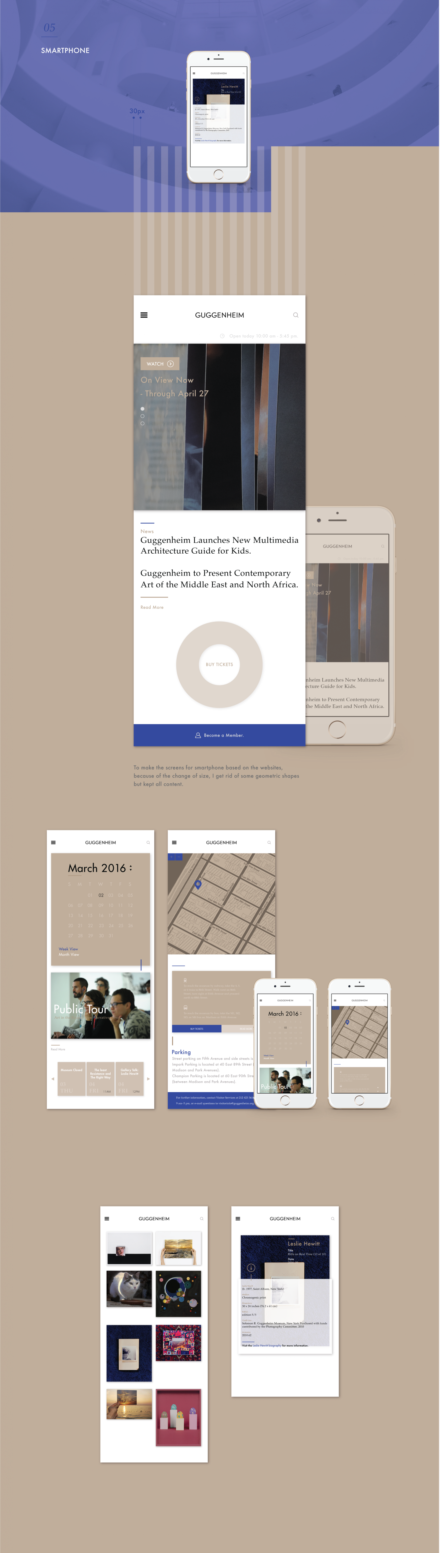 Guggenheim Website Redesign