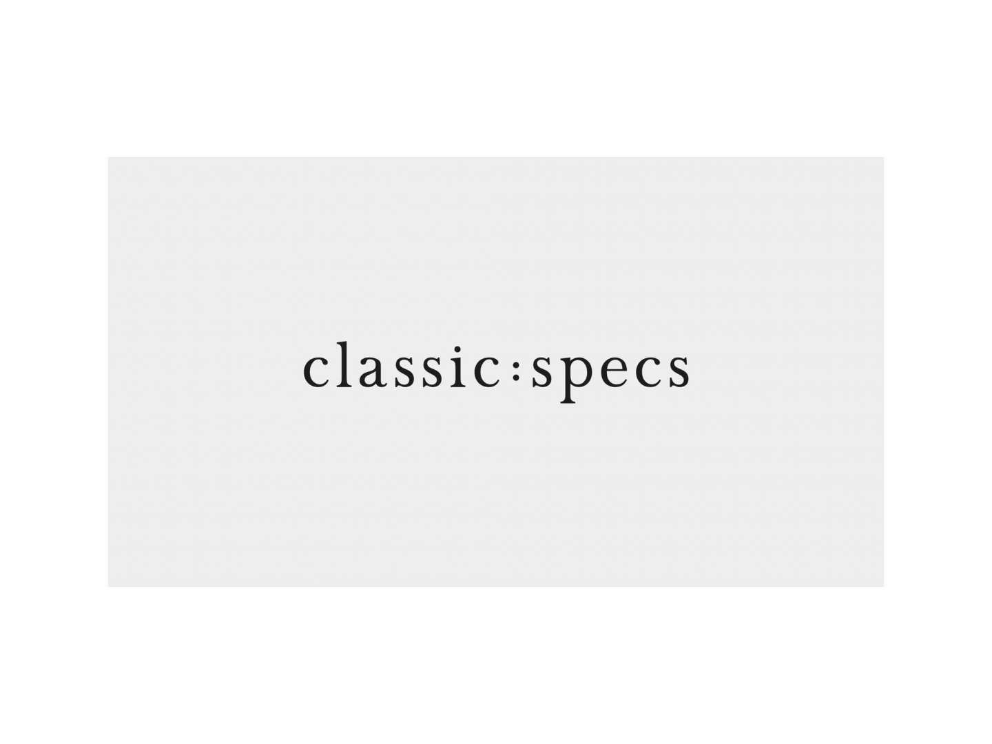Classic Specs