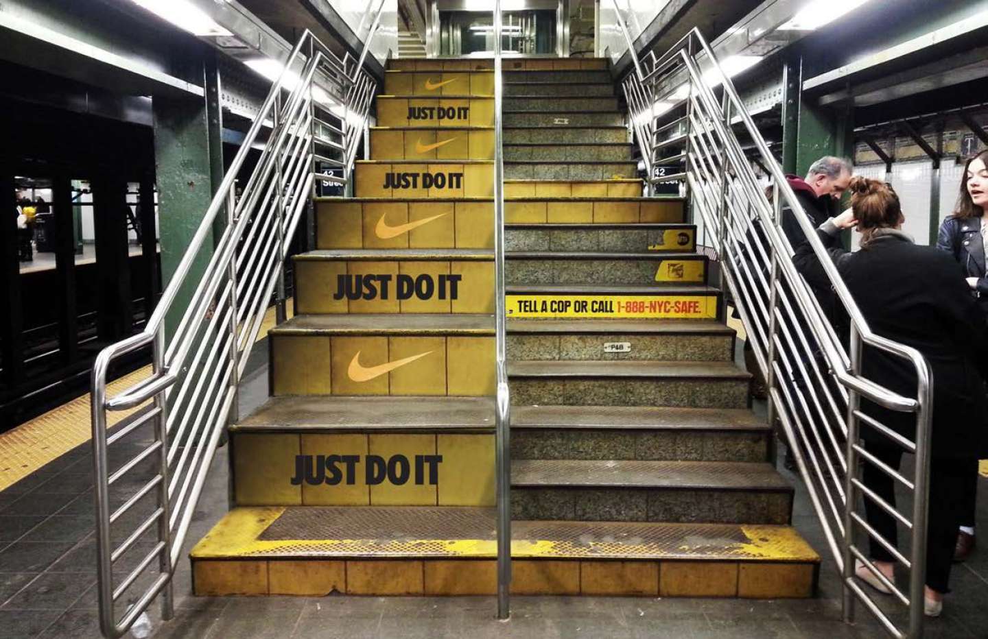 NIKE - Double Height of Stairs