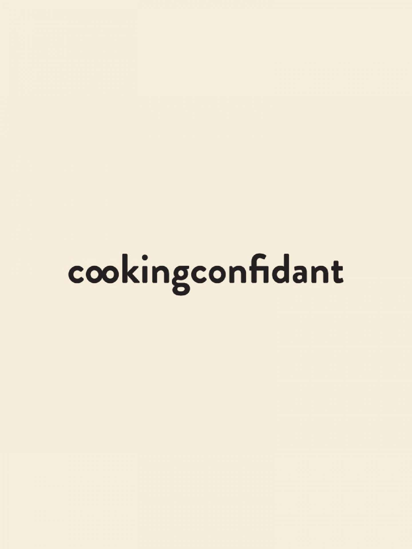 Cookingconfidant App