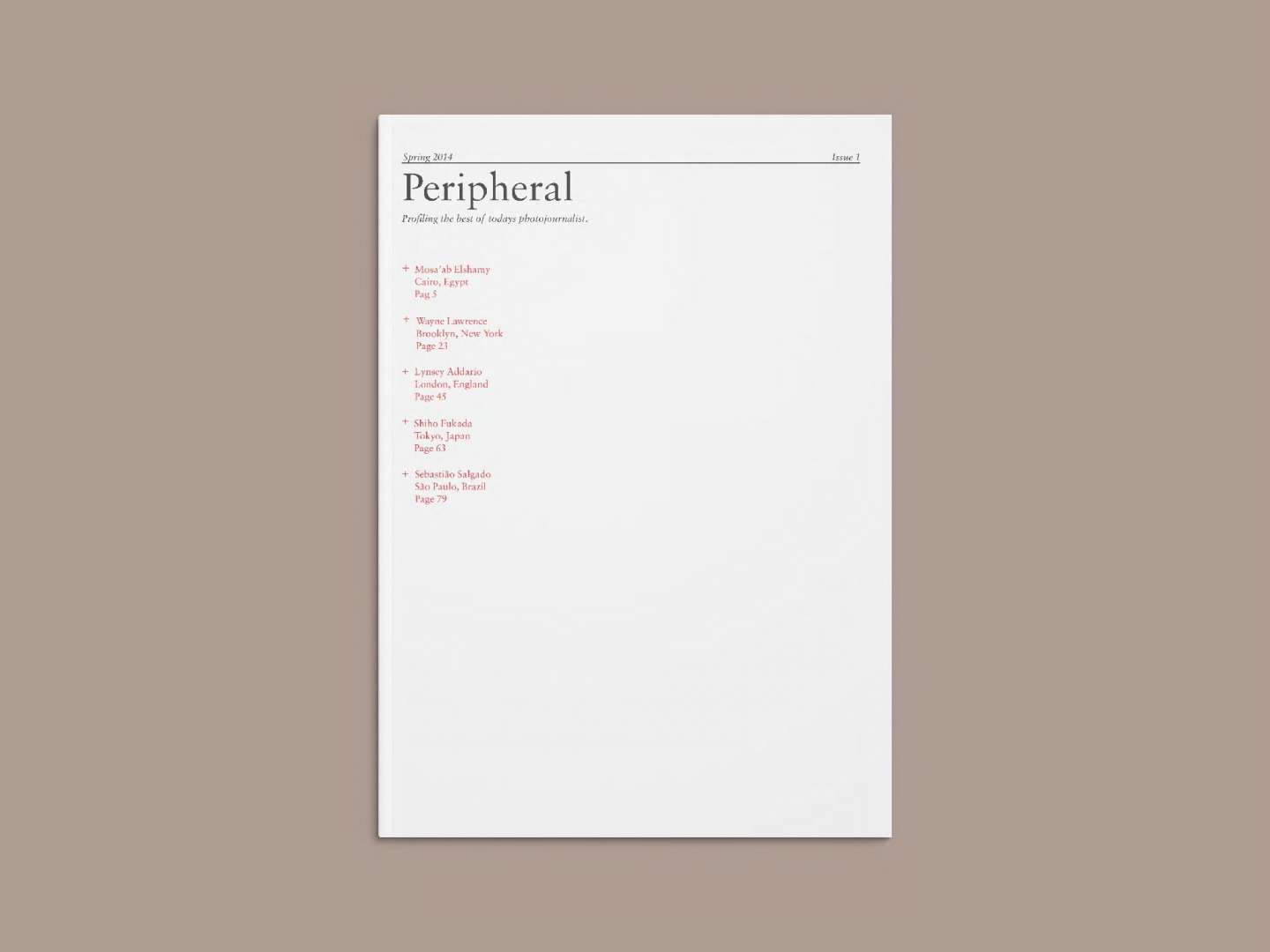 Peripheral Magazine