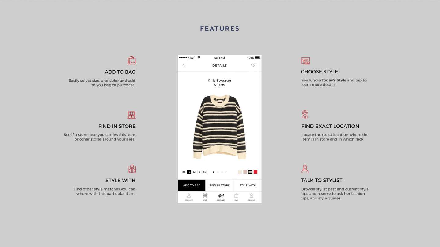 H&M App Redesign