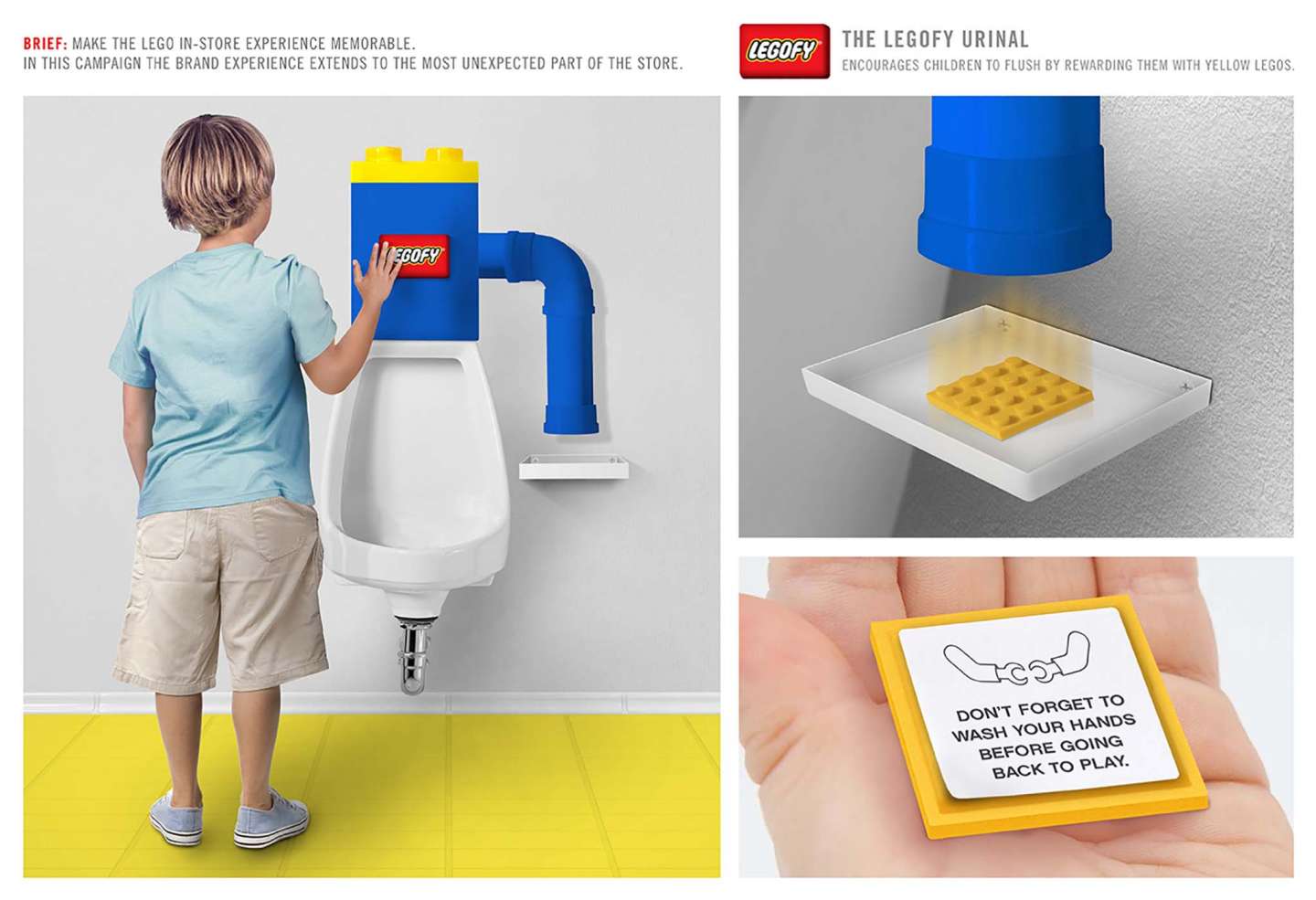 Lego Brick Bathroom