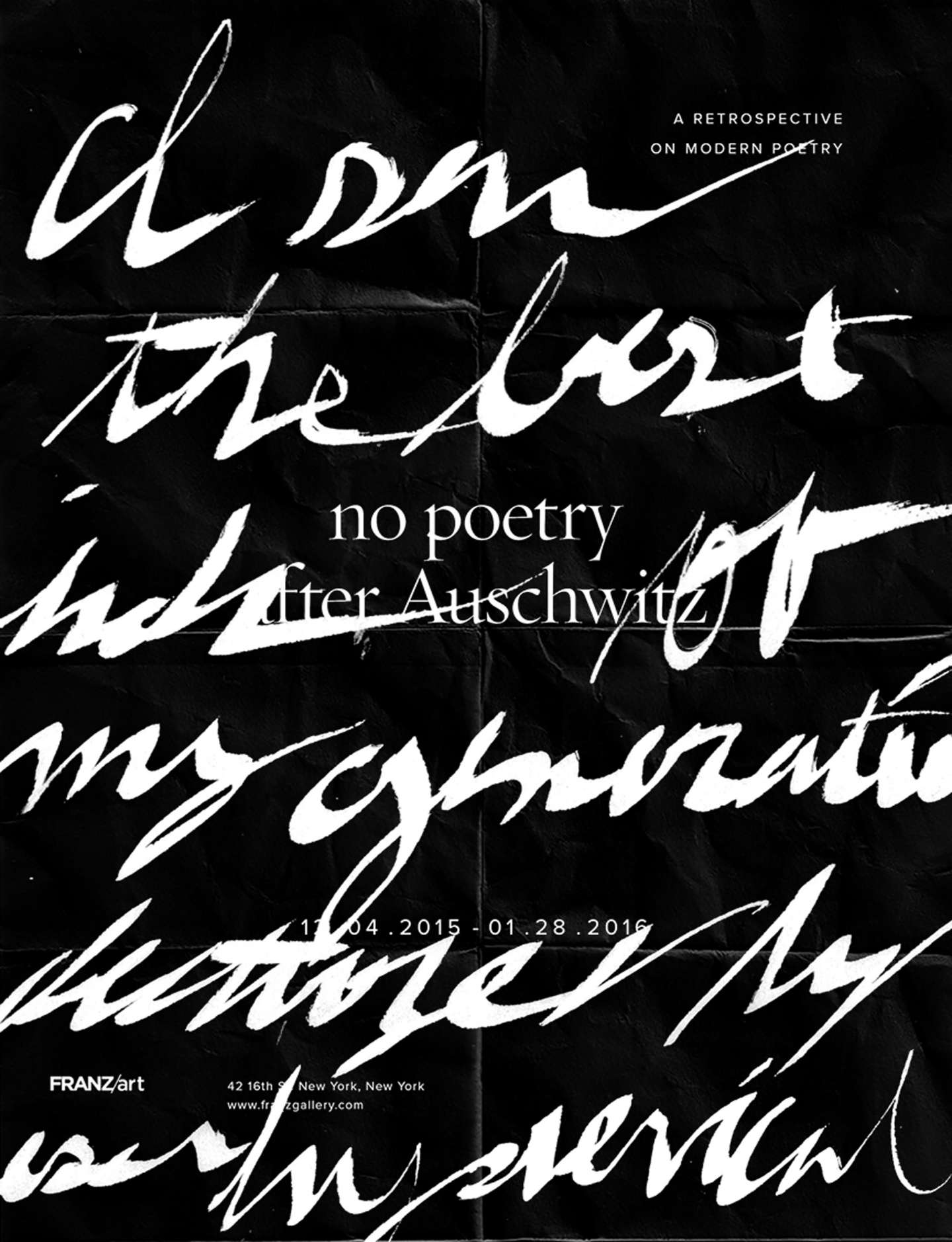 No Poetry After Auschwitz