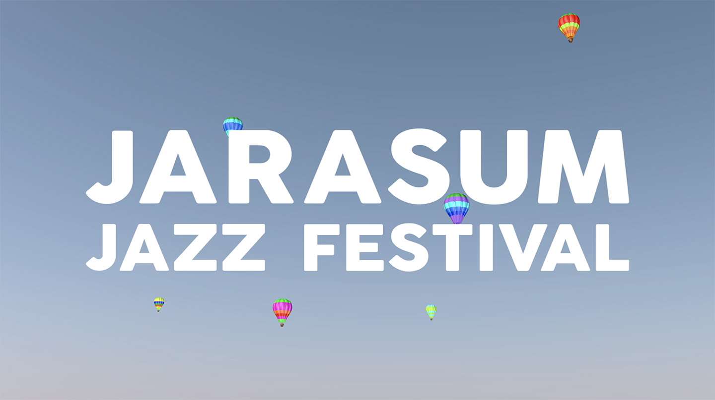 Jarasum Jazz festival title sequence