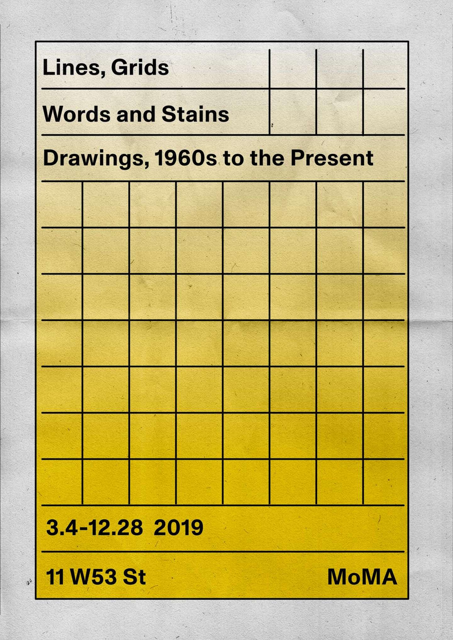 MoMA: Lines, Grids, Words & Stains