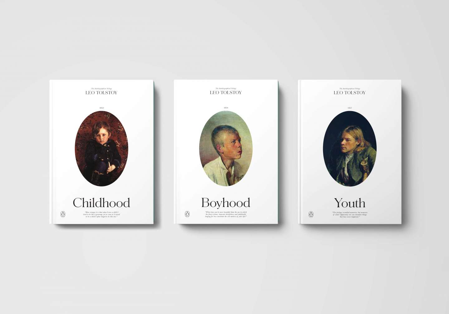 Tolstoy Trilogy Series <Childhood, Boyhood, Youth>