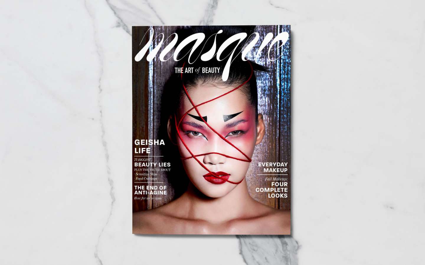 "Masque" Magazine Design