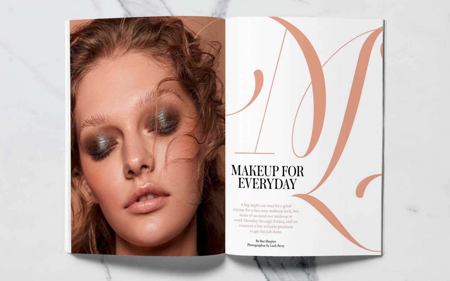 "Masque" Magazine Design