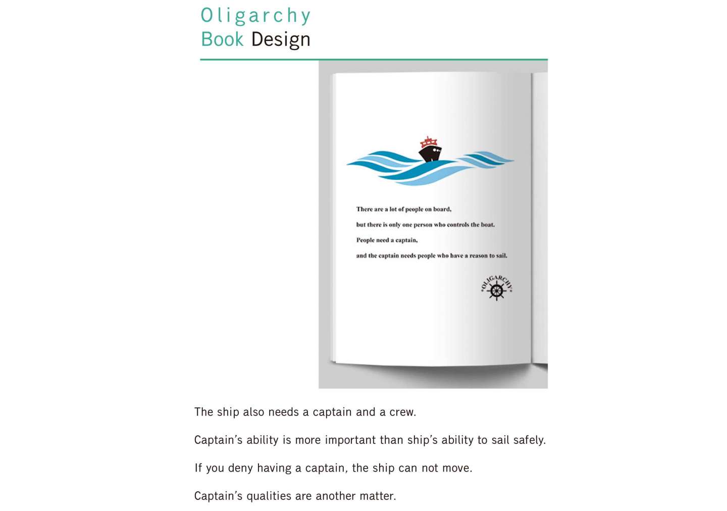 Oligarchy Poster design