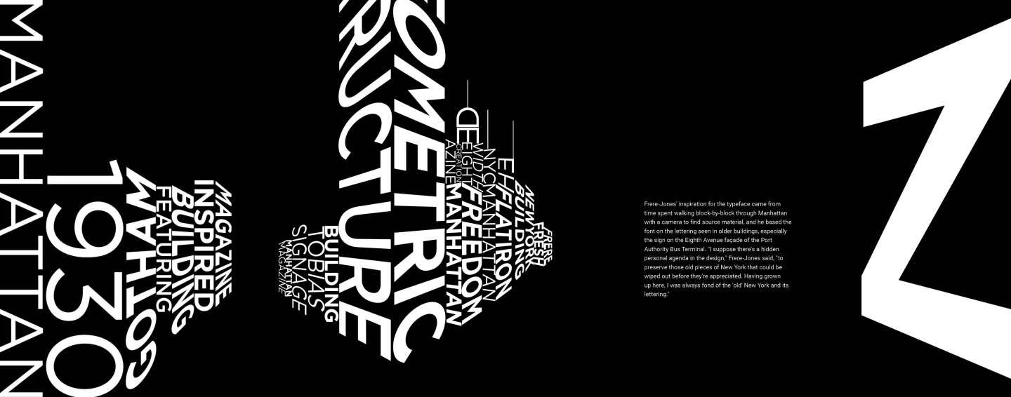 Gotham Typeface Fanzine