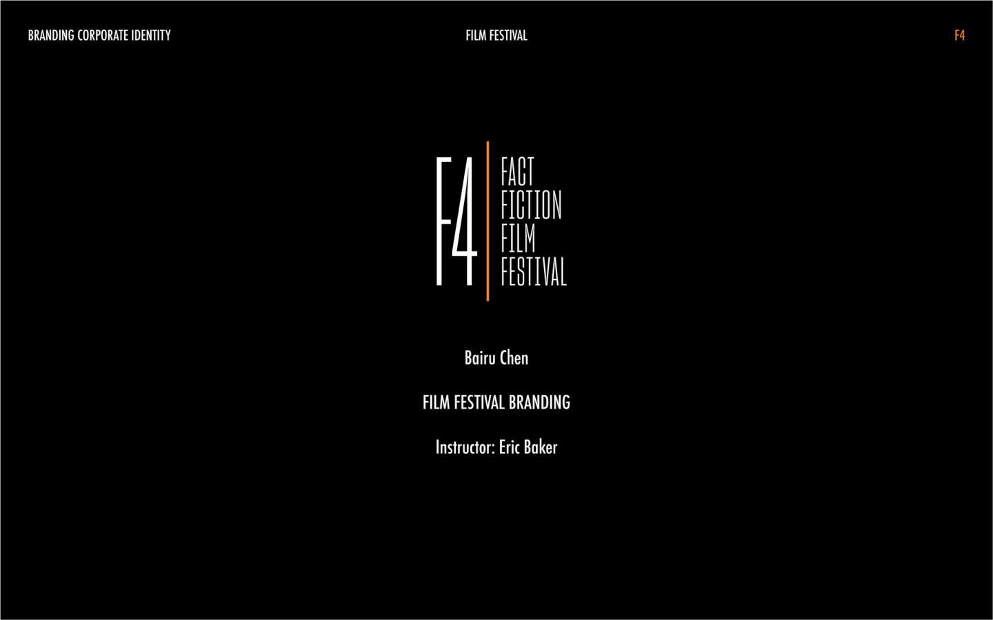 F4 Fact Fiction Film Festival