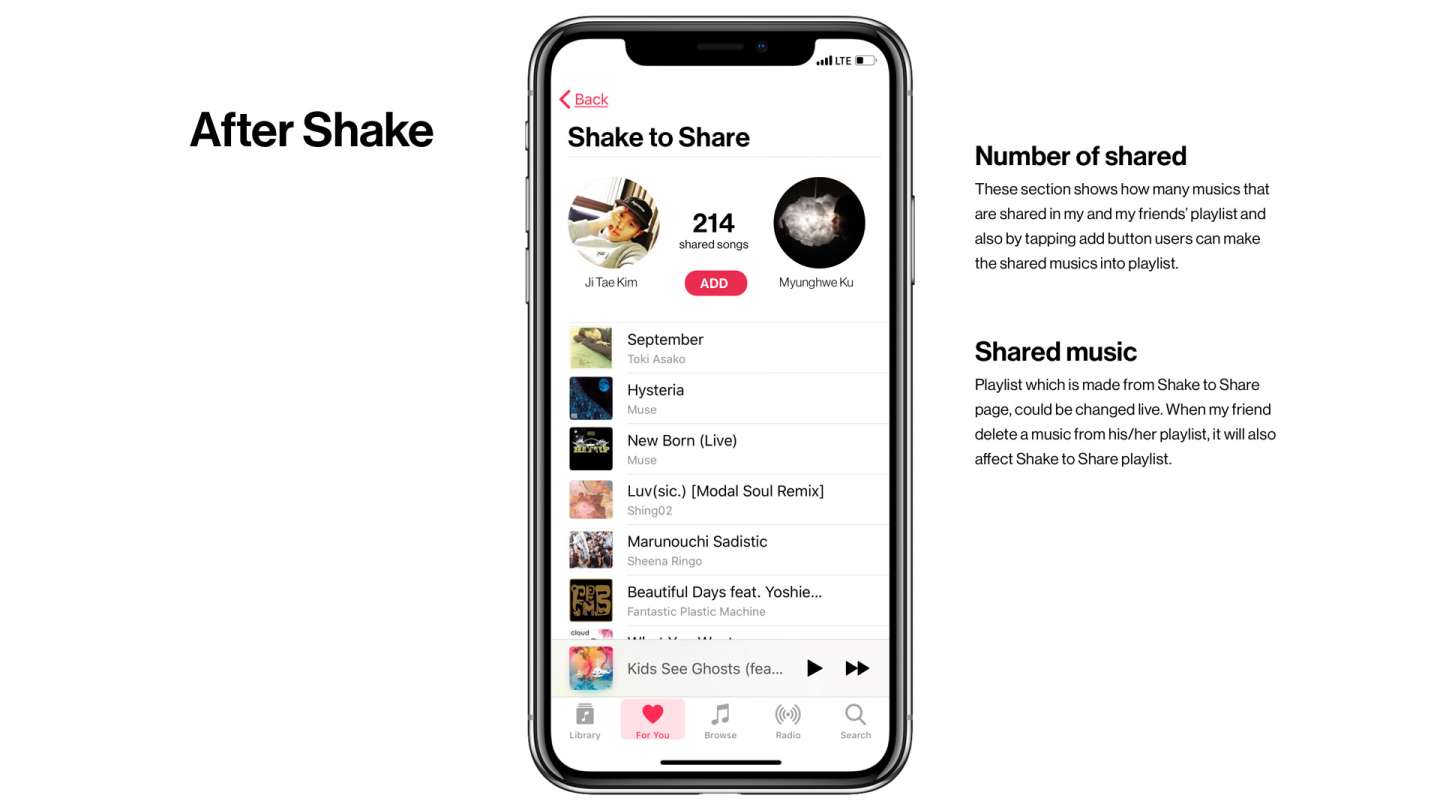Shake to Share