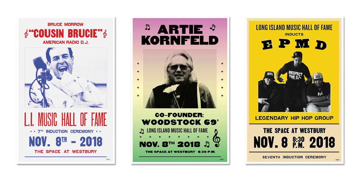 Long Island Music Hall of Fame Posters