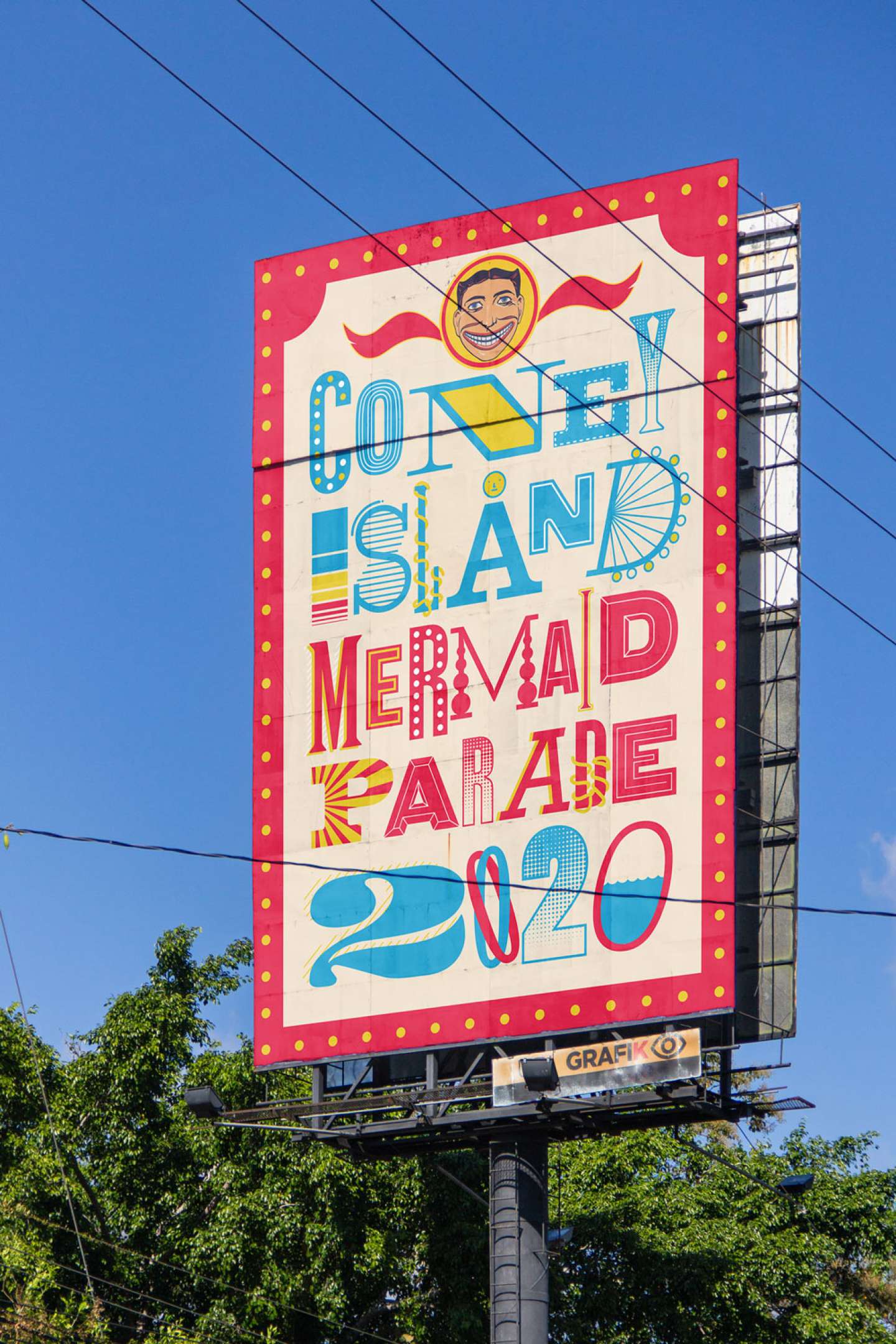 Coney Island Mermaid Parade Poster