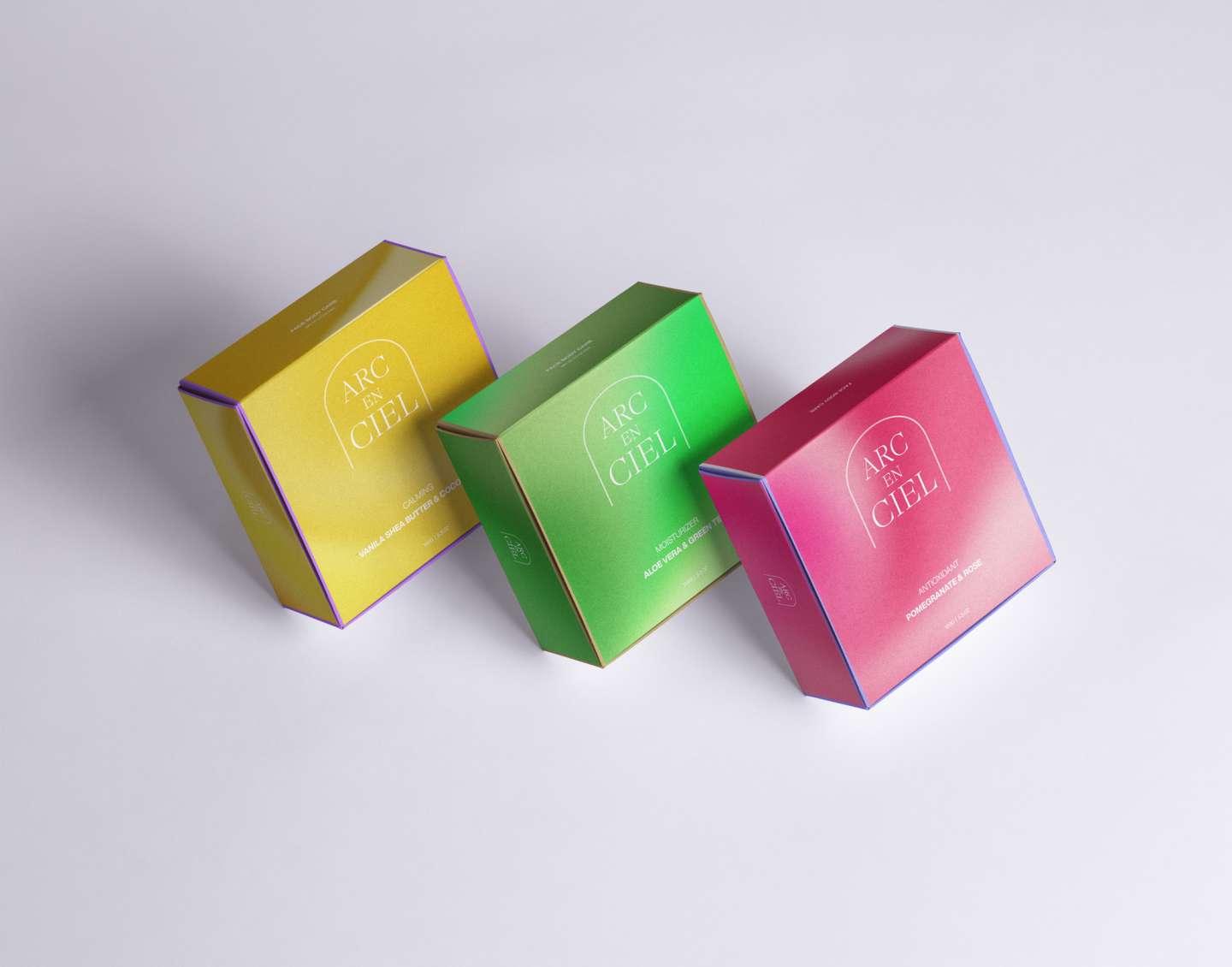 Arc-en-Ciel Soap Packaging Design