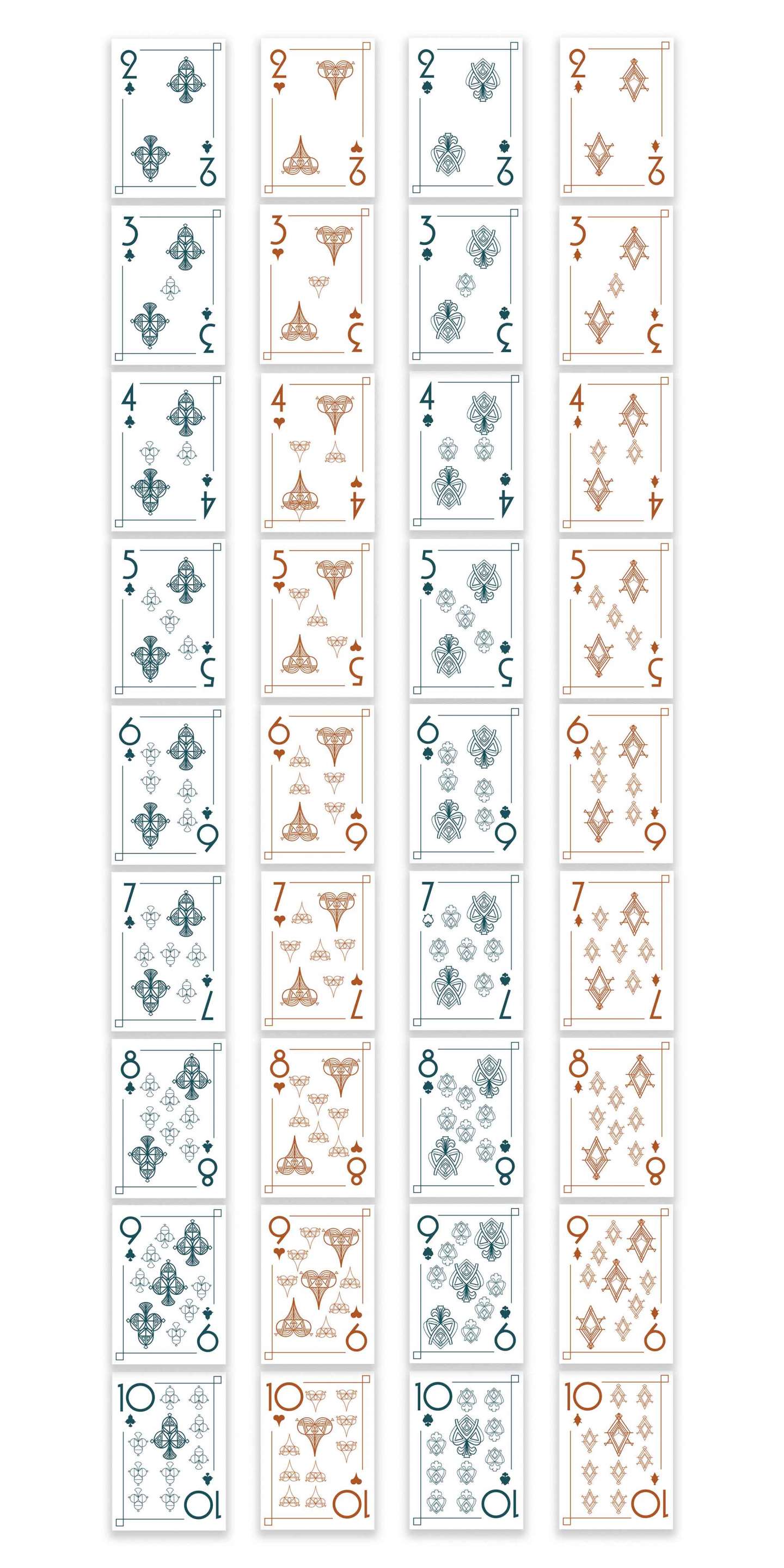 Art Deco Playing Cards