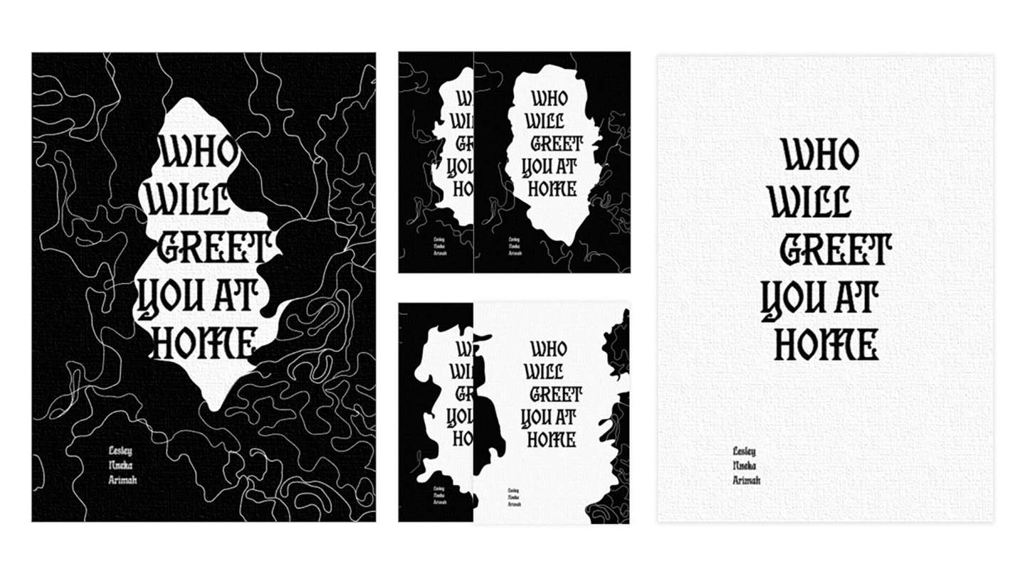 "Who Will Greet You At Home" Book Cover And Animated Poster Design
