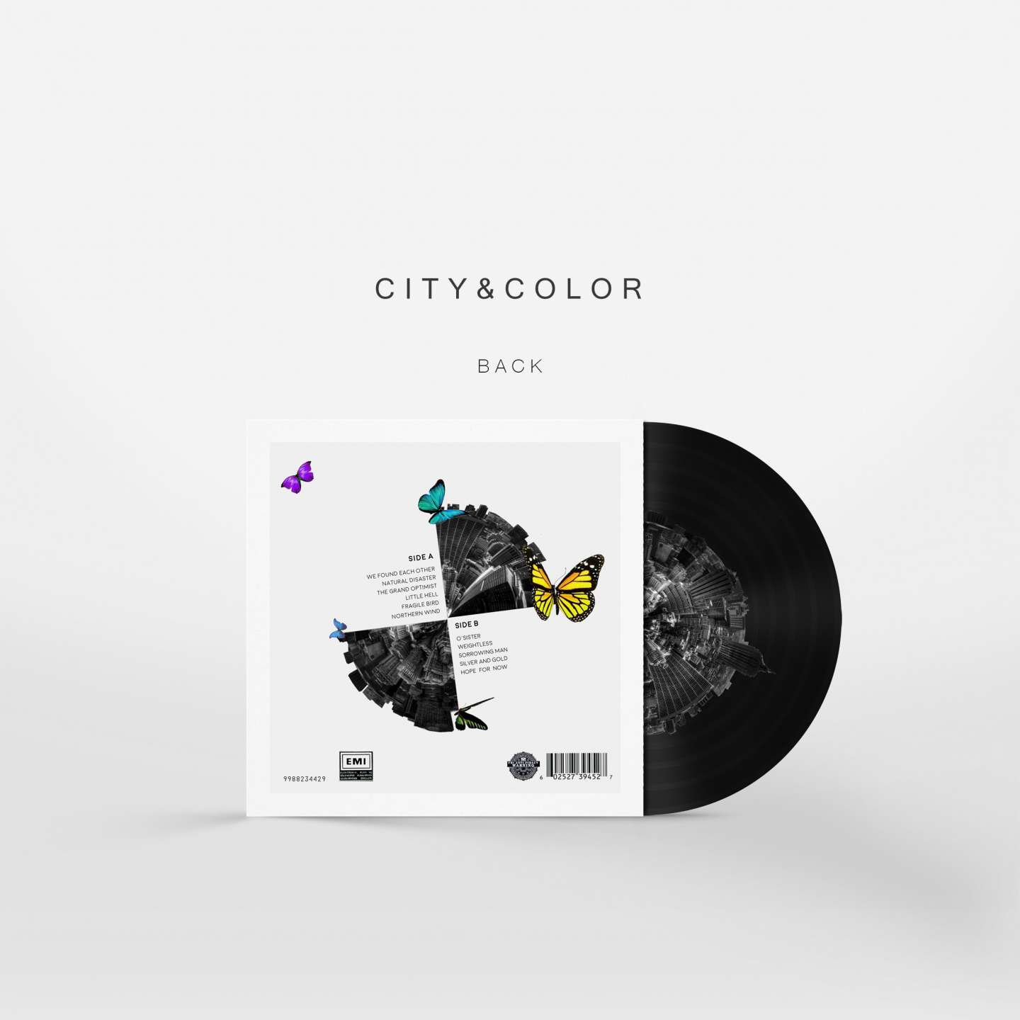 Album Cover Design - Little hell by City & Color