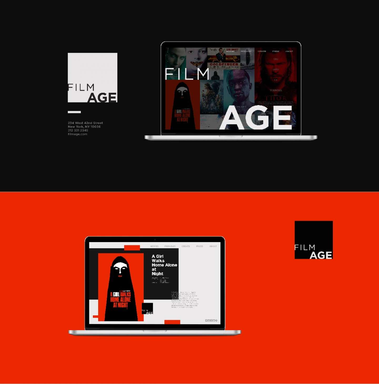 Film Company Branding Design