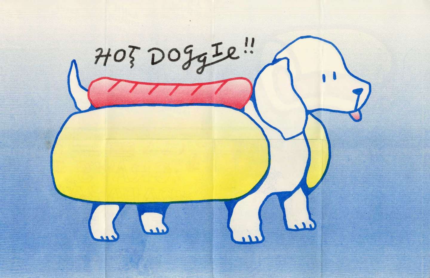 Risograph - Ode to Hotdog