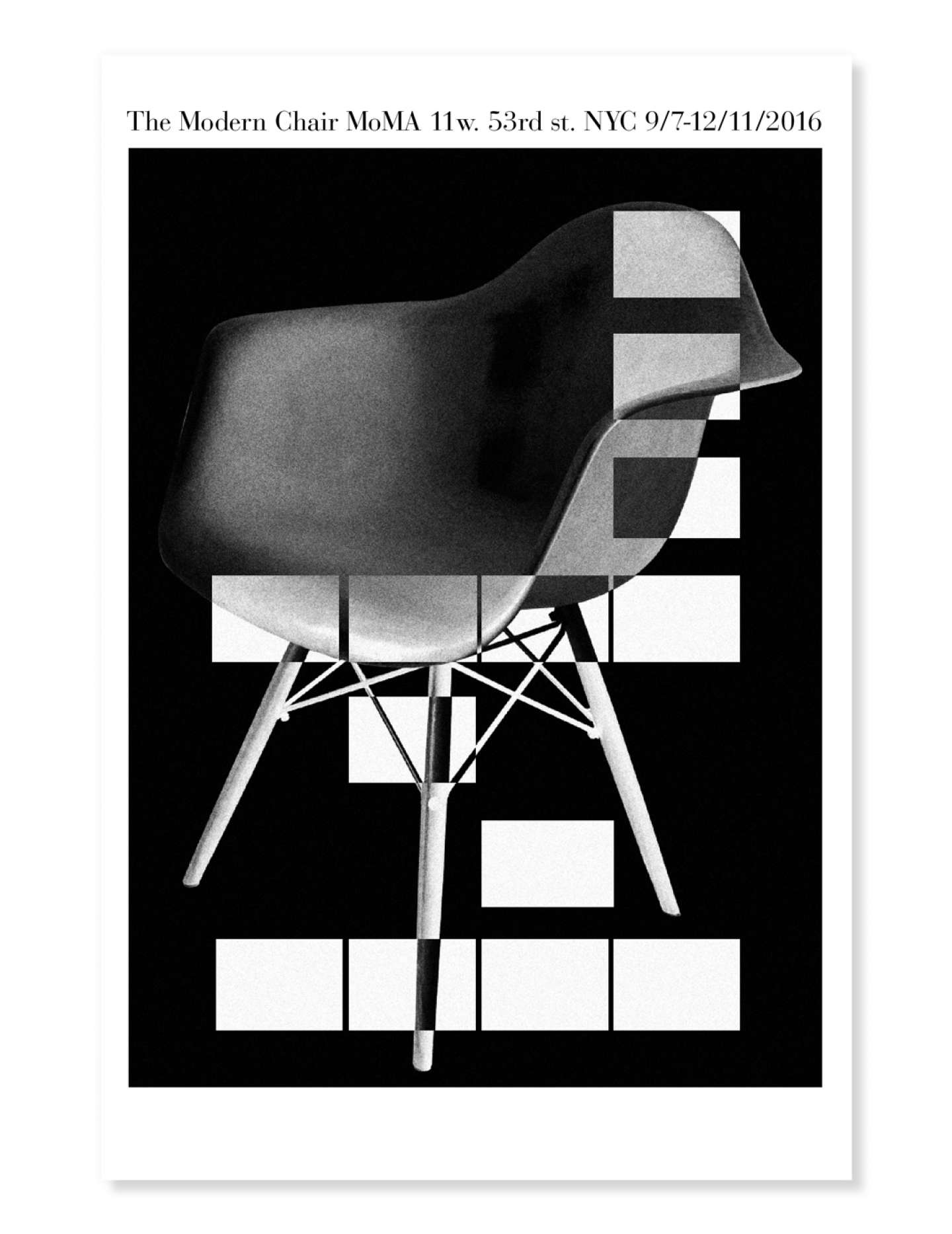 Modern Chair Poster