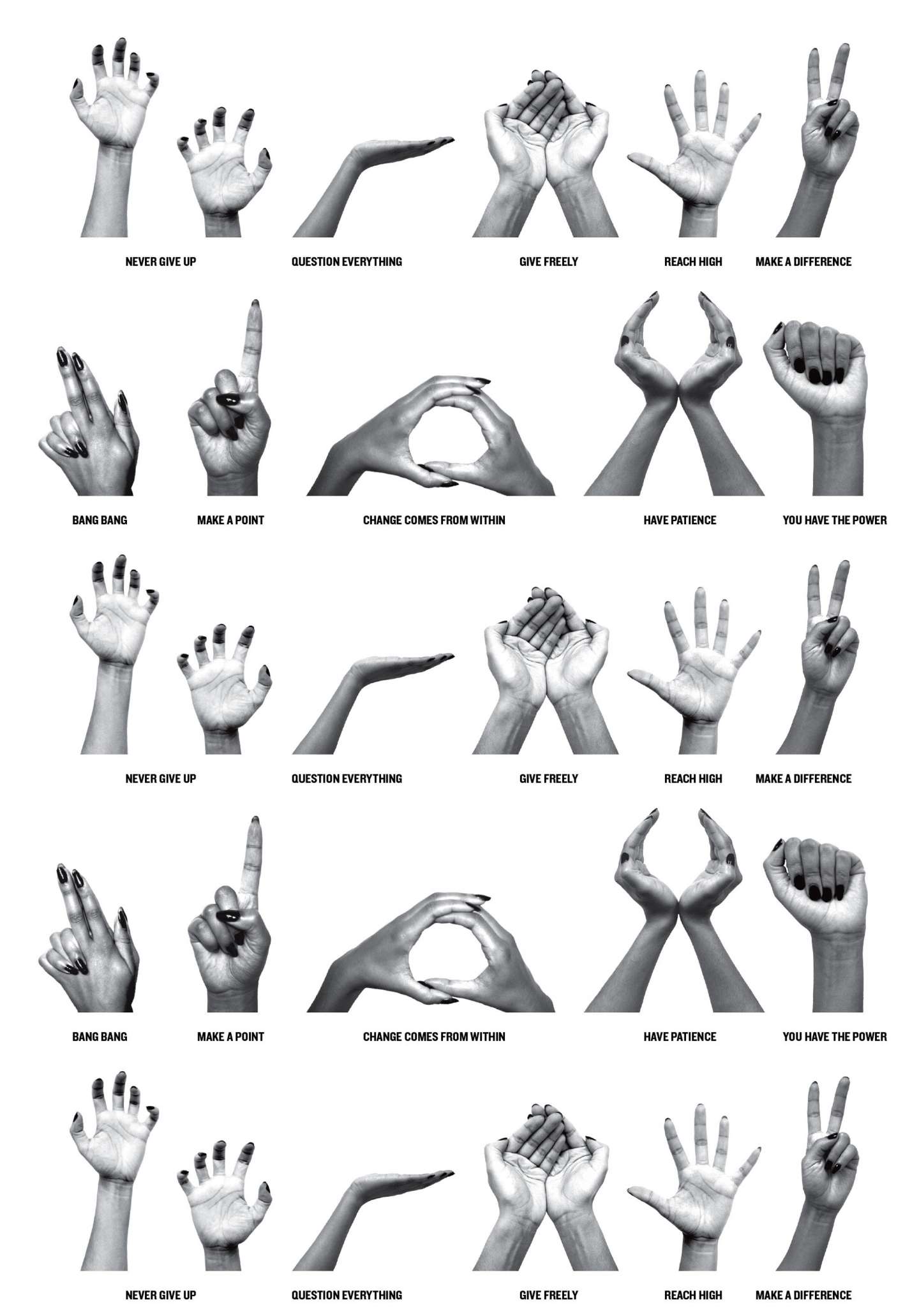 Empowerment Gestures