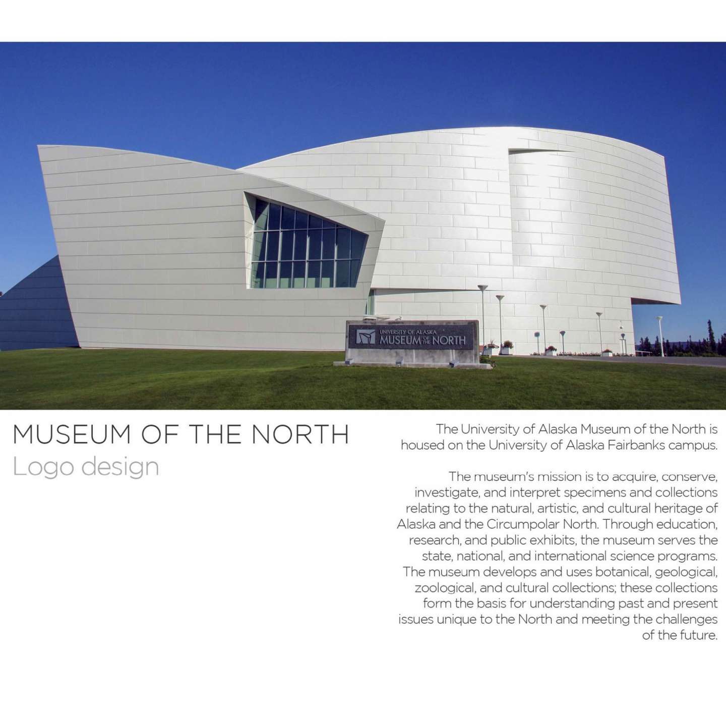 Museum of the North Logo design