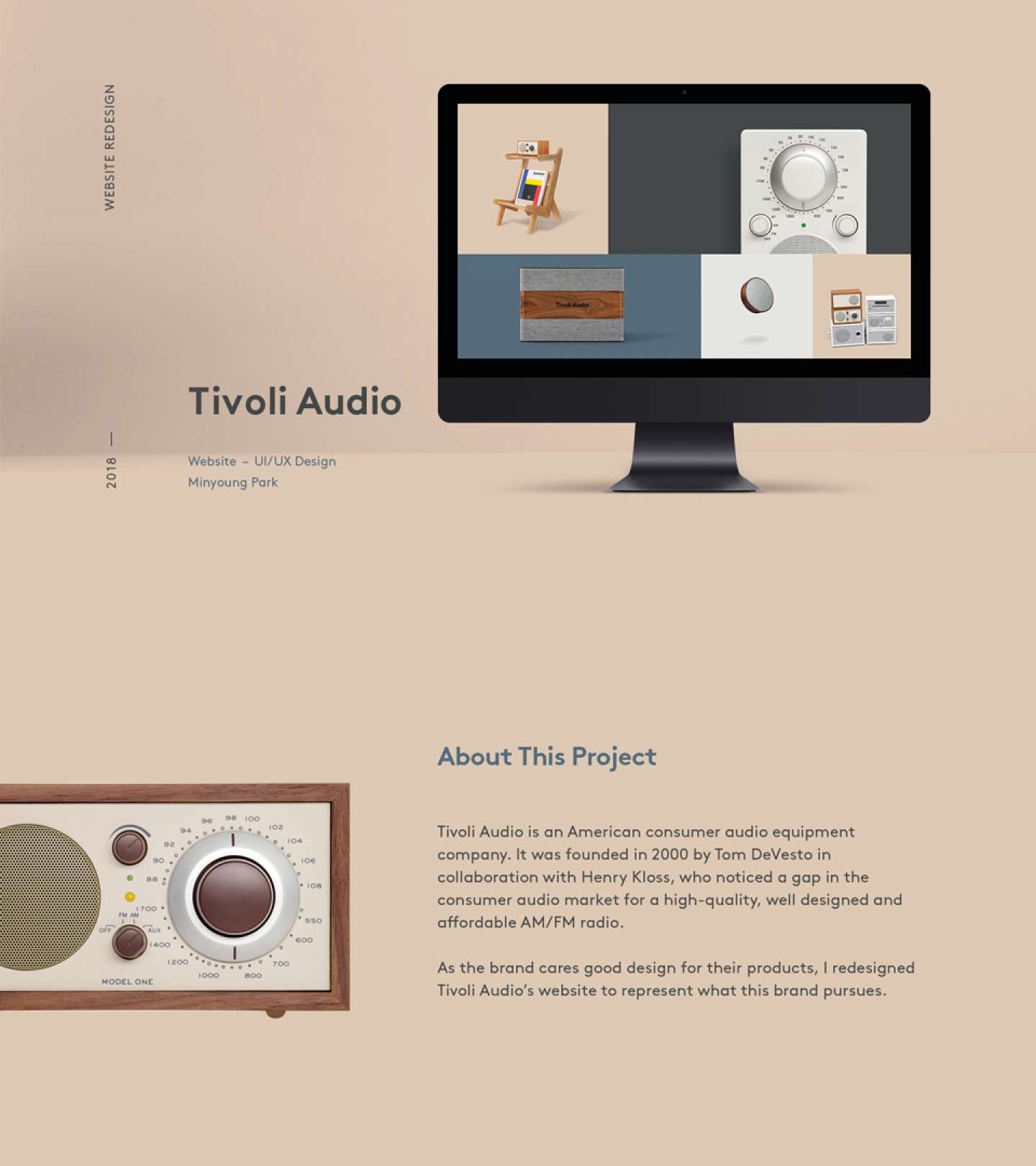 Tivoli Audio Web Redesign