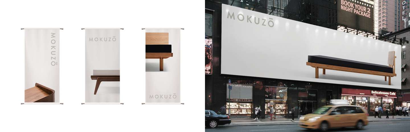 Mokuzo Furniture Branding