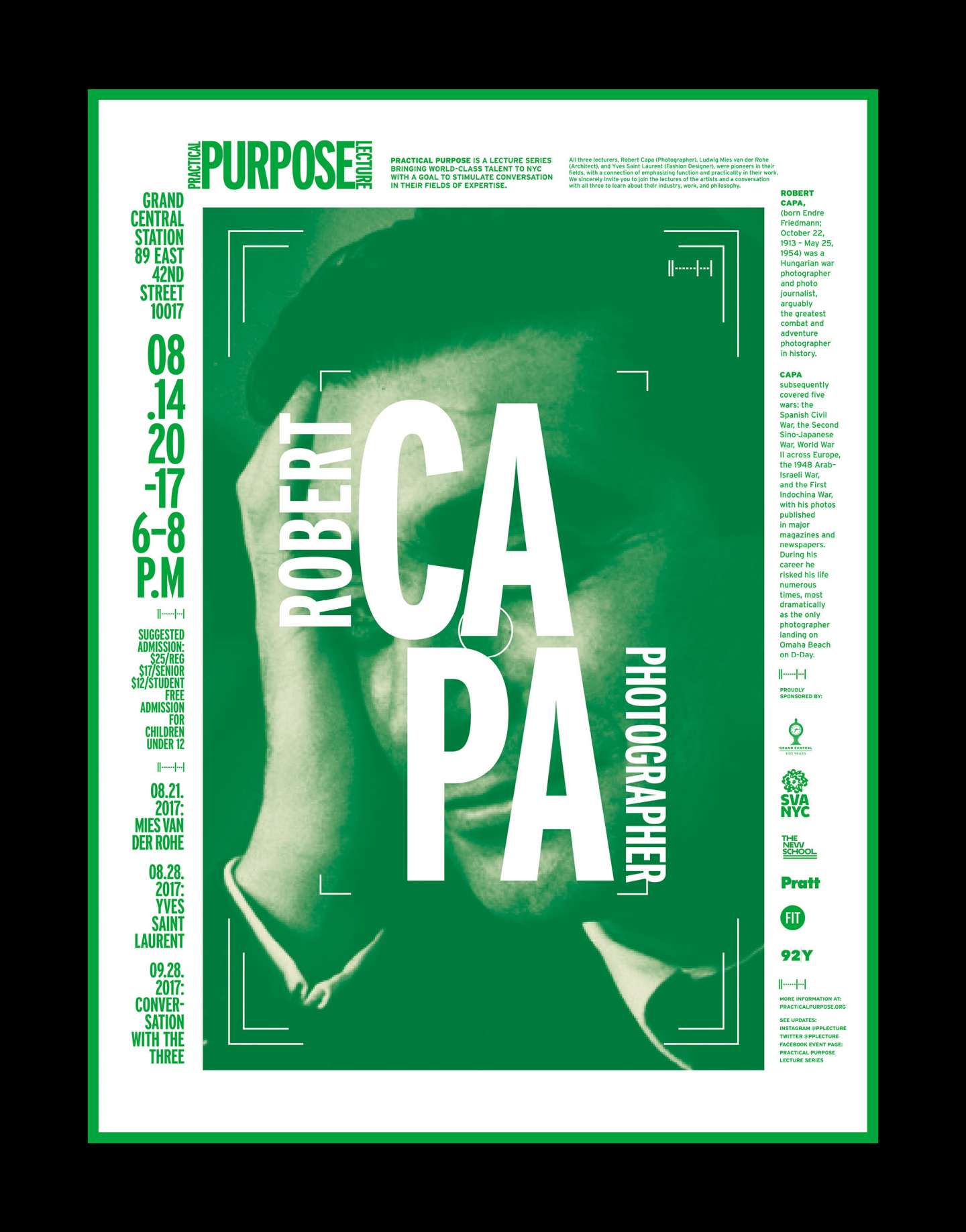 Practical Purpose Lecture Series Poster