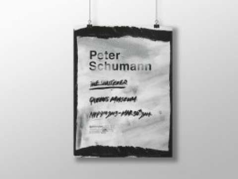 Peter Schumann Exhibition Poster