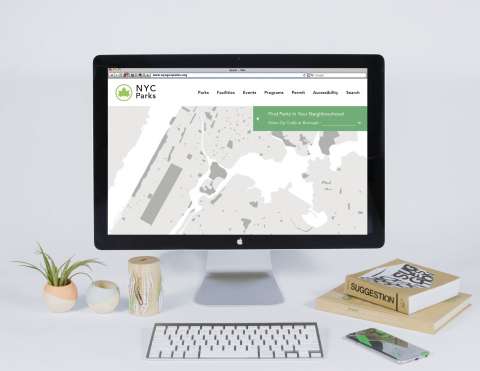NYC Parks website redesign