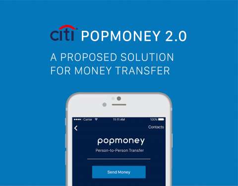 Citibank Pop Money 2.0