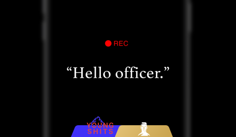 "Hello Officer."
