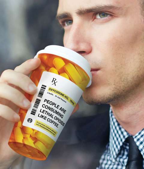 Starbucks Pill Cup
