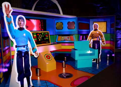 Life-Sized MEGO Star Trek Playset