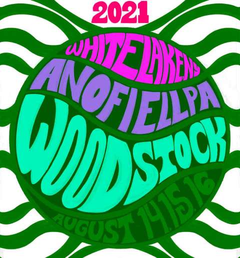 2021 Psychedelic Woodstock Poster