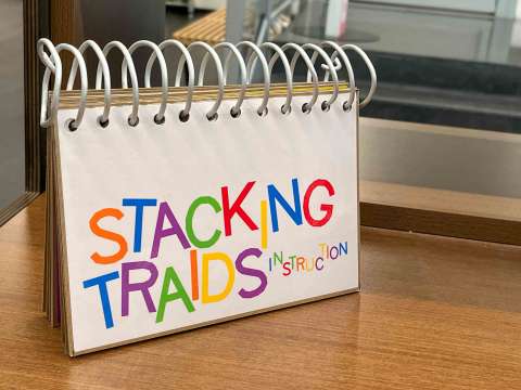 Stacking Traids Game Instruction Book