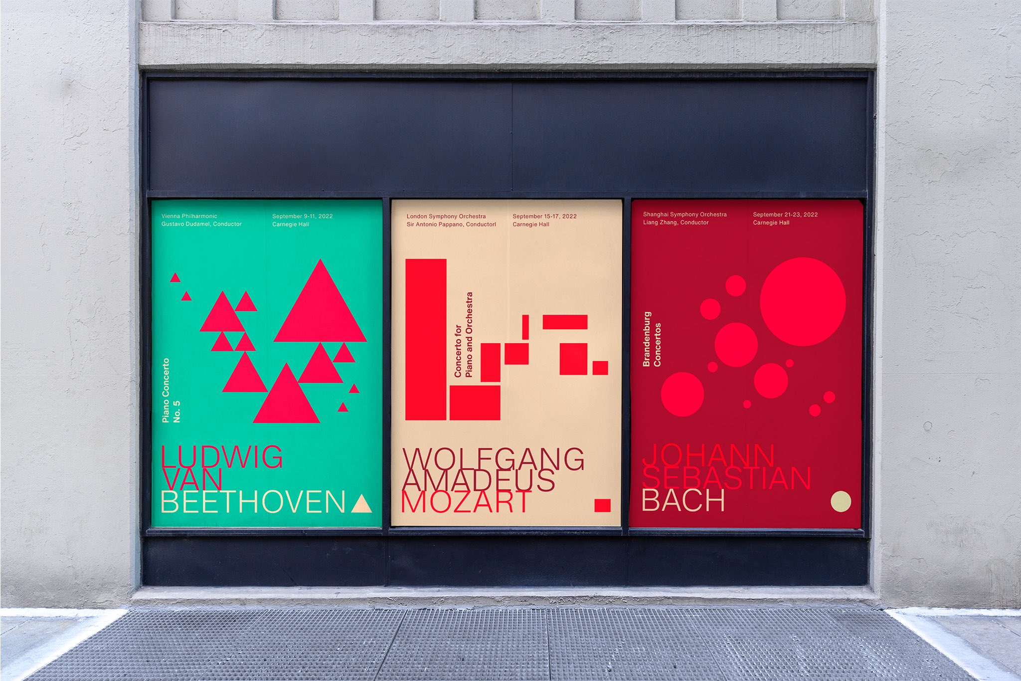 Concert Posters By Yixuan Wang Sva Design