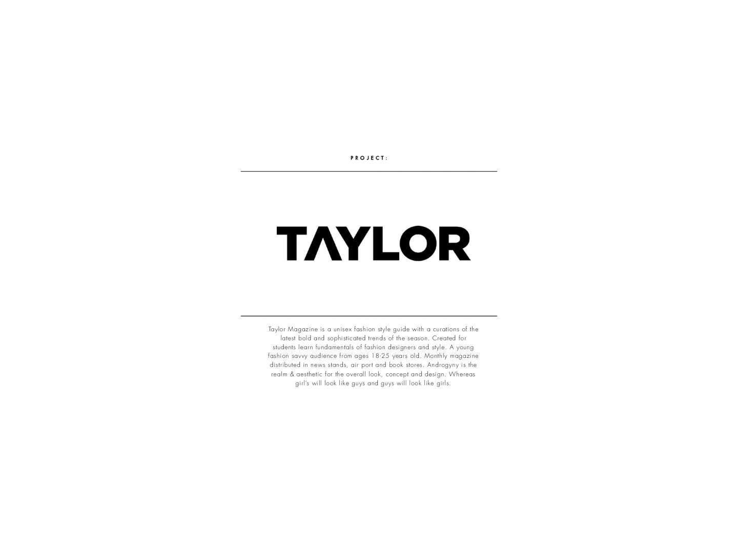 Taylor Magazine