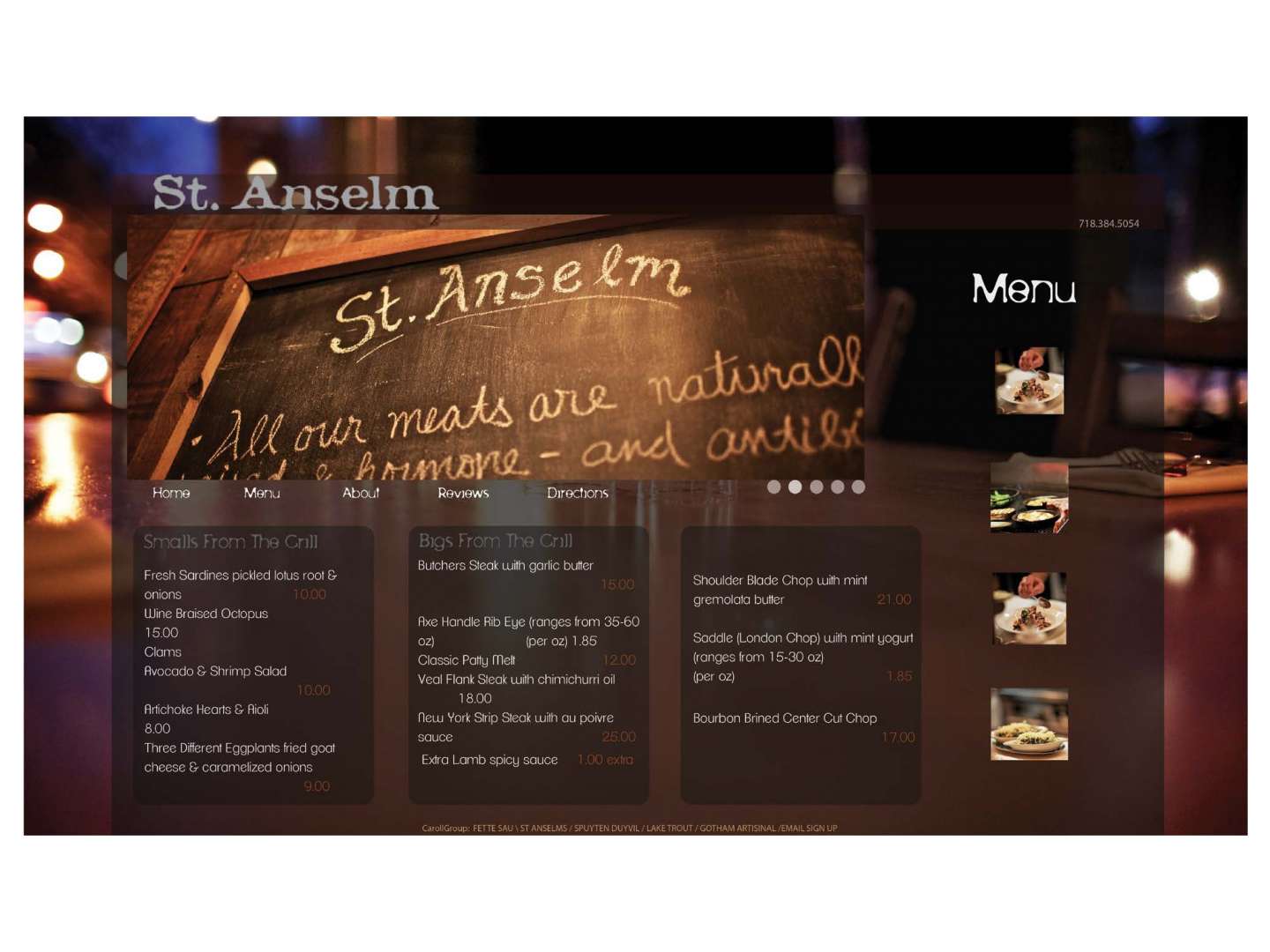 St Anselm Website Design