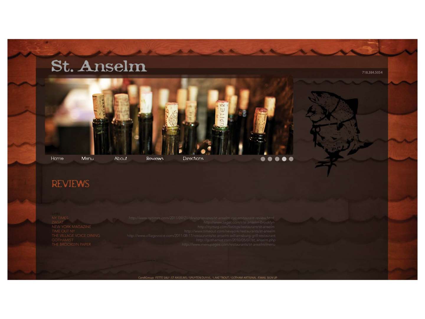 St Anselm Website Design