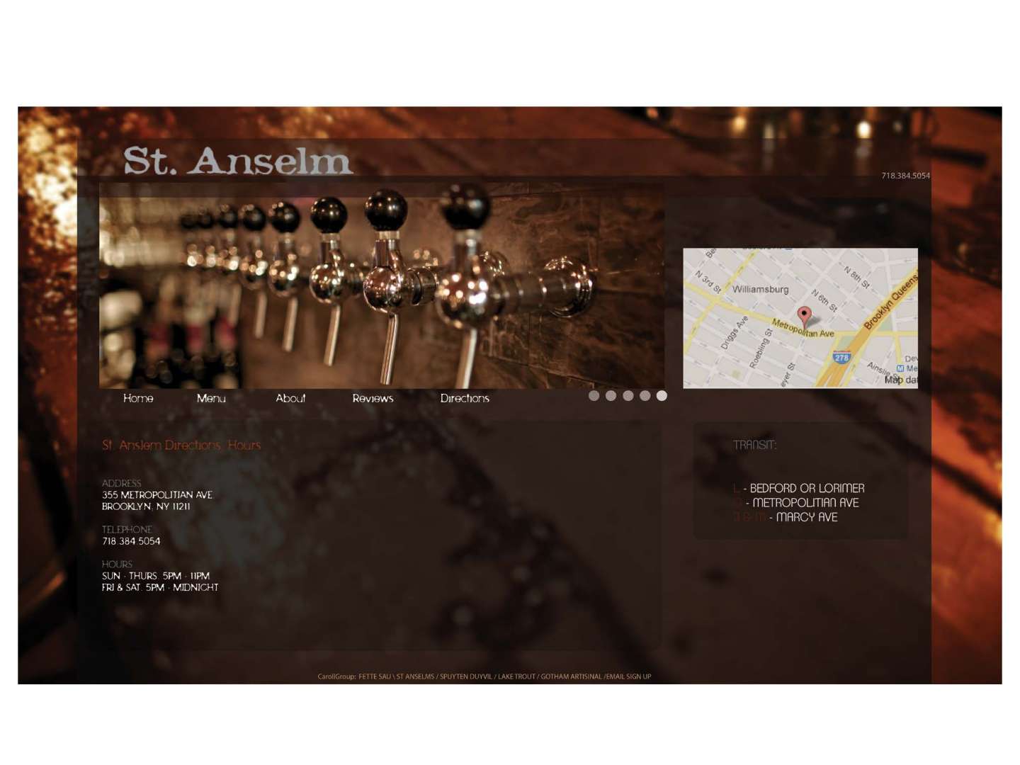 St Anselm Website Design