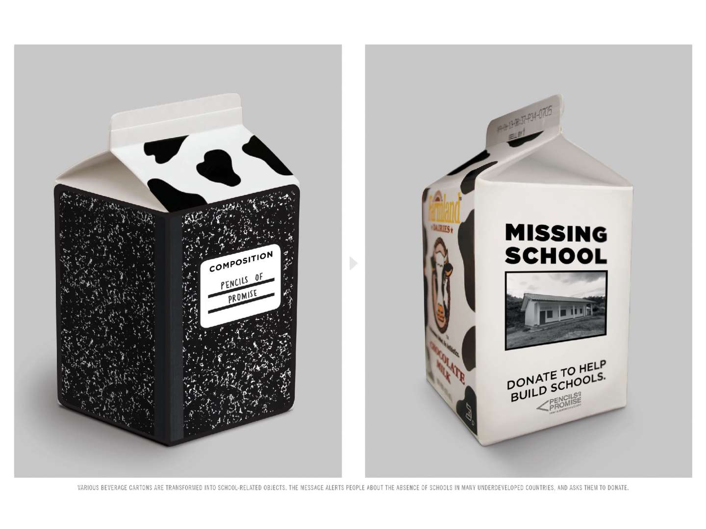 Pencils of Promise: Missing School Drink Cartons