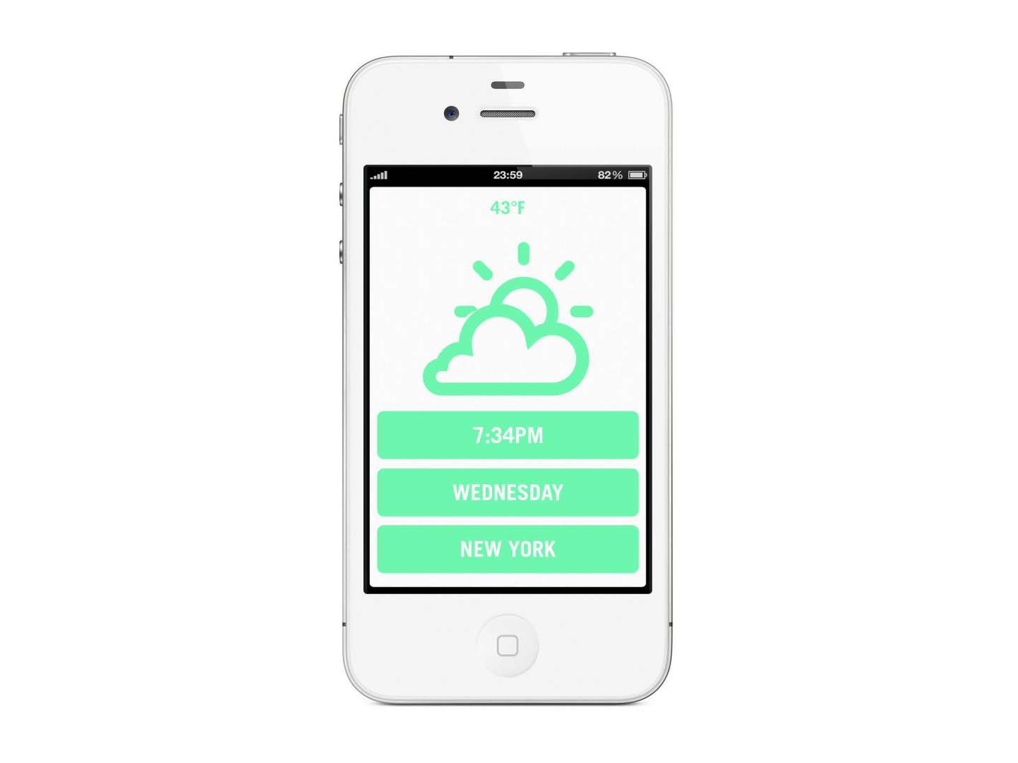 SWIPE WEATHER APP