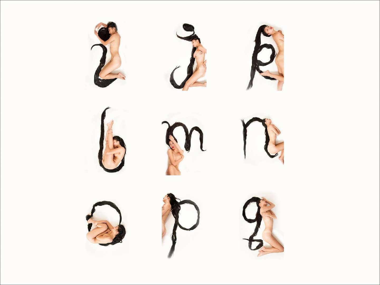 Hair Alphabet