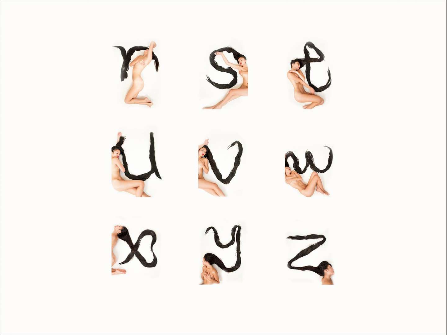 Hair Alphabet