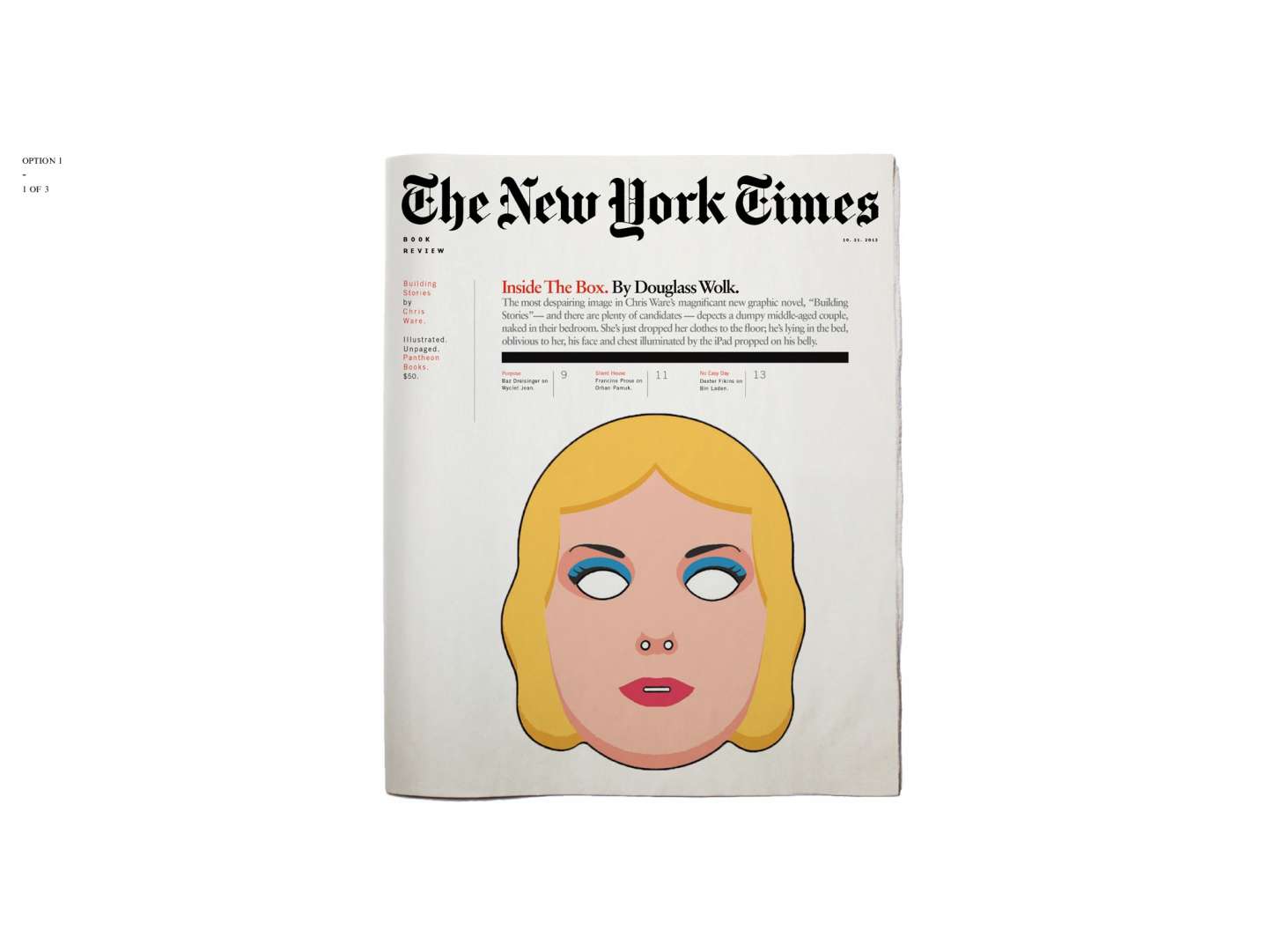 The New York Times Book Review Cover Redesign