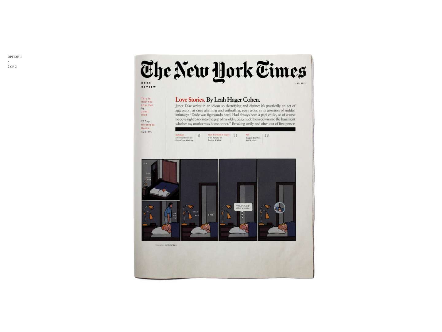 The New York Times Book Review Cover Redesign